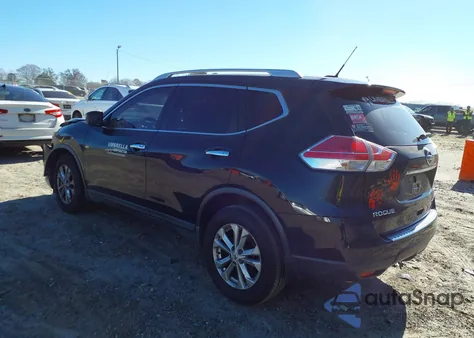 2016 Nissan Rogue Sv from USA, damaged, VIN KNMAT2MT1GP654602